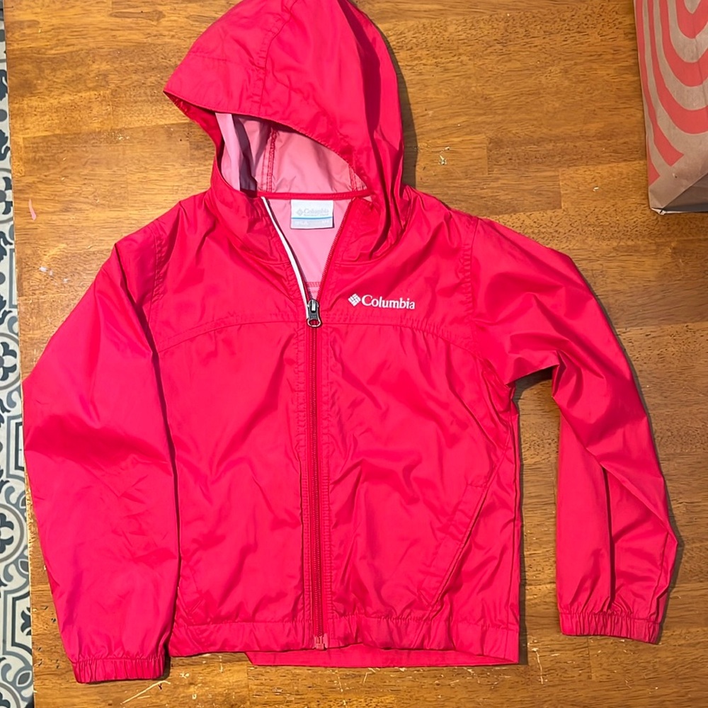 little kids Columbia Rain Jacket xxs (4-5)